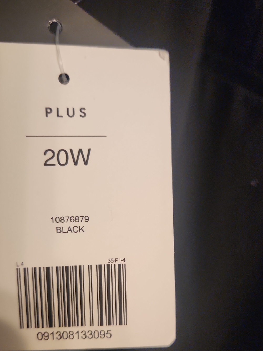 The Limited Black Slim Ankle Dress Pants 20W Plus Mid-Rise Tailored Fit NWT - Picture 5 of 7